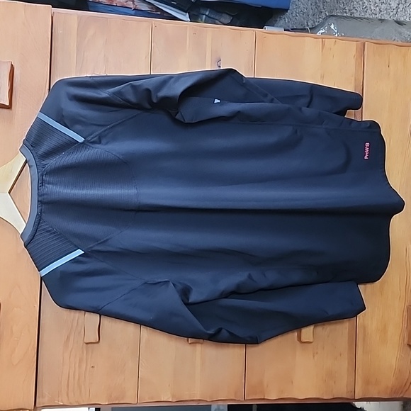 EUC Spyder: Active Midweight Long Sleeve Baselayer Shirt, Black, Men's M - Picture 6 of 7